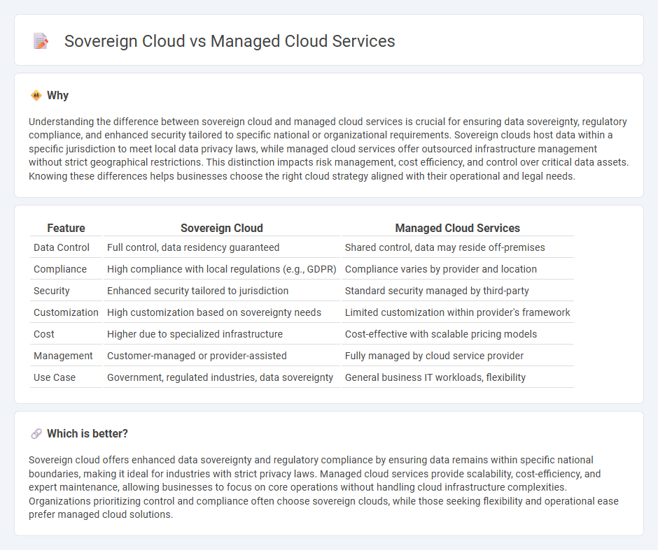 Sovereign Cloud vs Managed Cloud Services in Technology