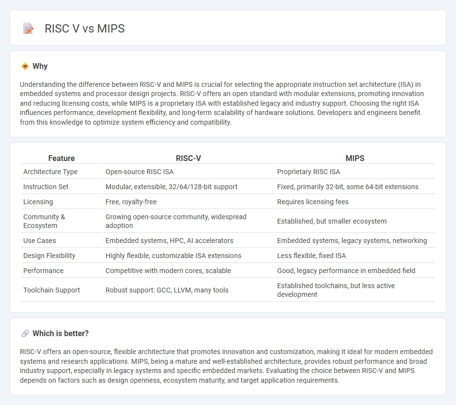 Risc V vs Mips in Technology