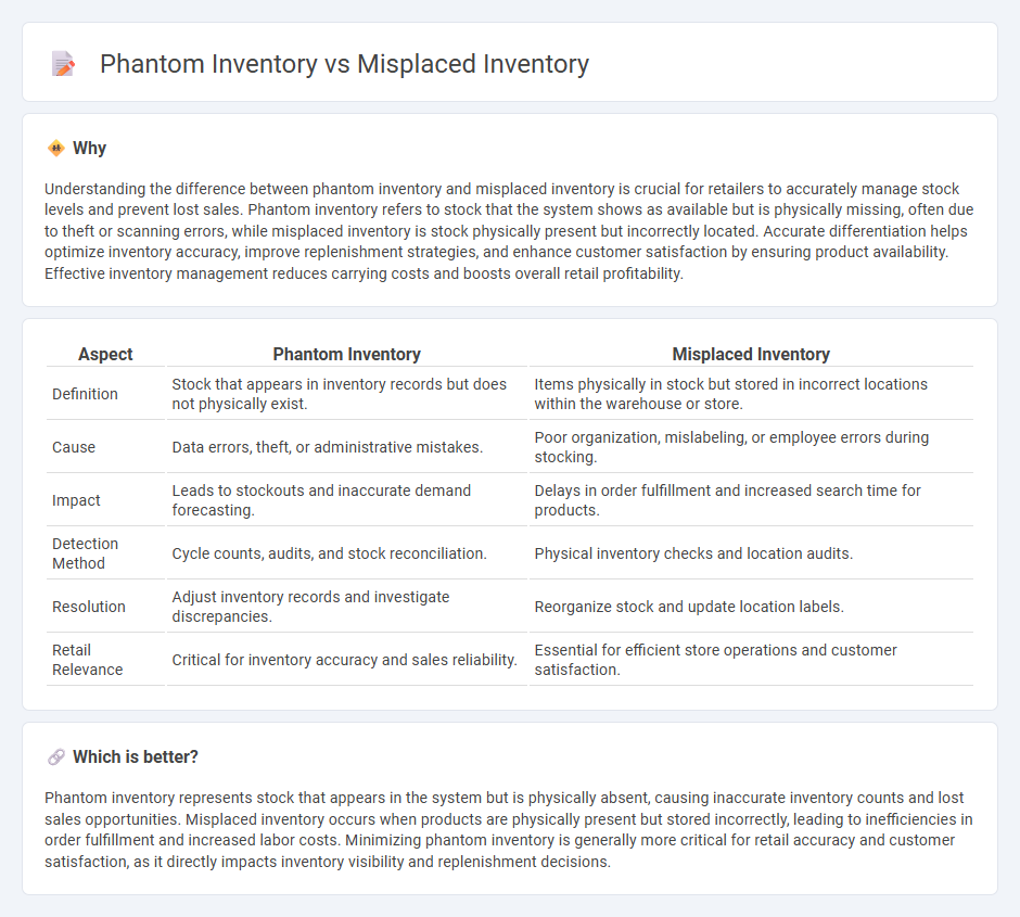 Phantom Inventory vs Misplaced Inventory in Retail