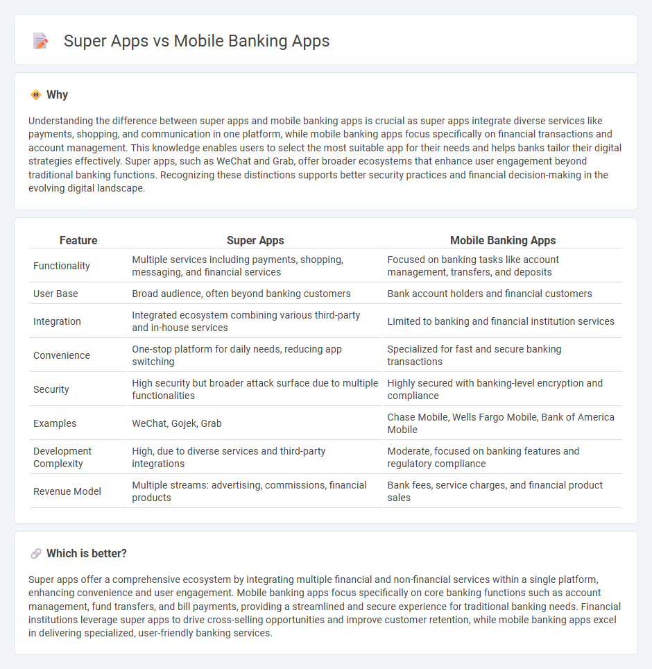Super Apps vs Mobile Banking Apps in Banking