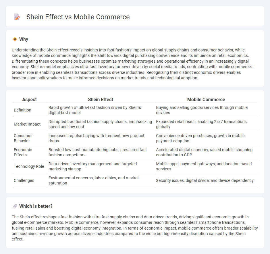 Shein Effect vs Mobile Commerce in Economy