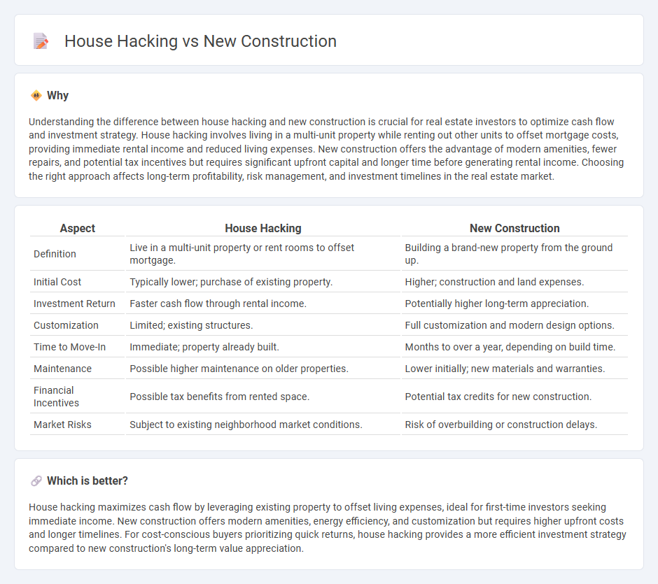 House Hacking vs New Construction in Real Estate