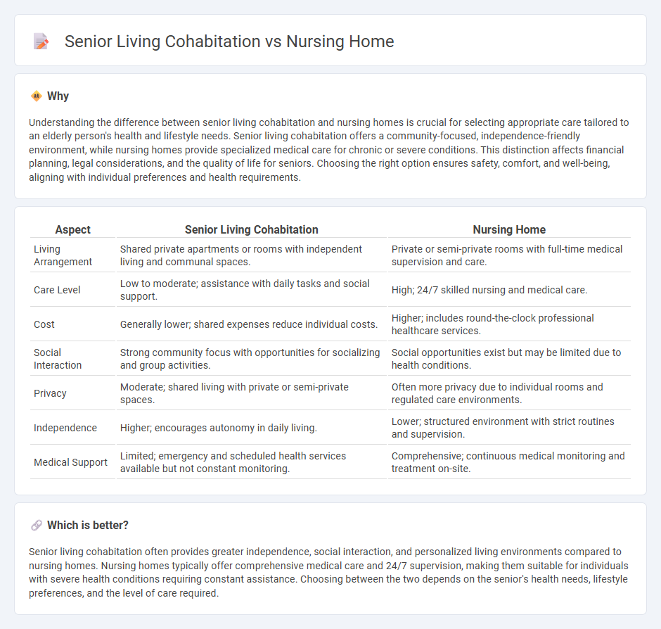 Senior Living Cohabitation vs Nursing Home in Real Estate