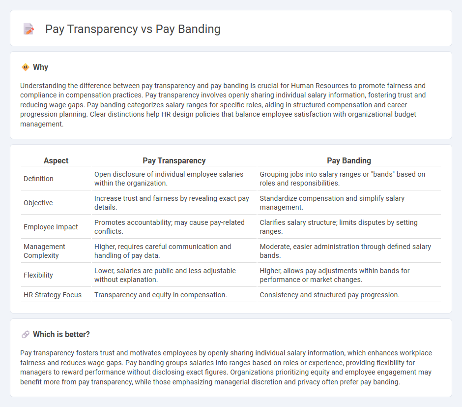 Pay Transparency vs Pay Banding in Human Resources