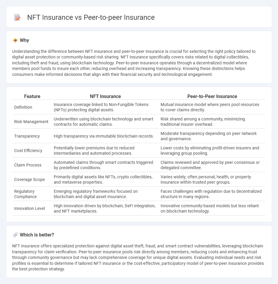 Nft Insurance vs Peer-To-Peer Insurance in Insurance