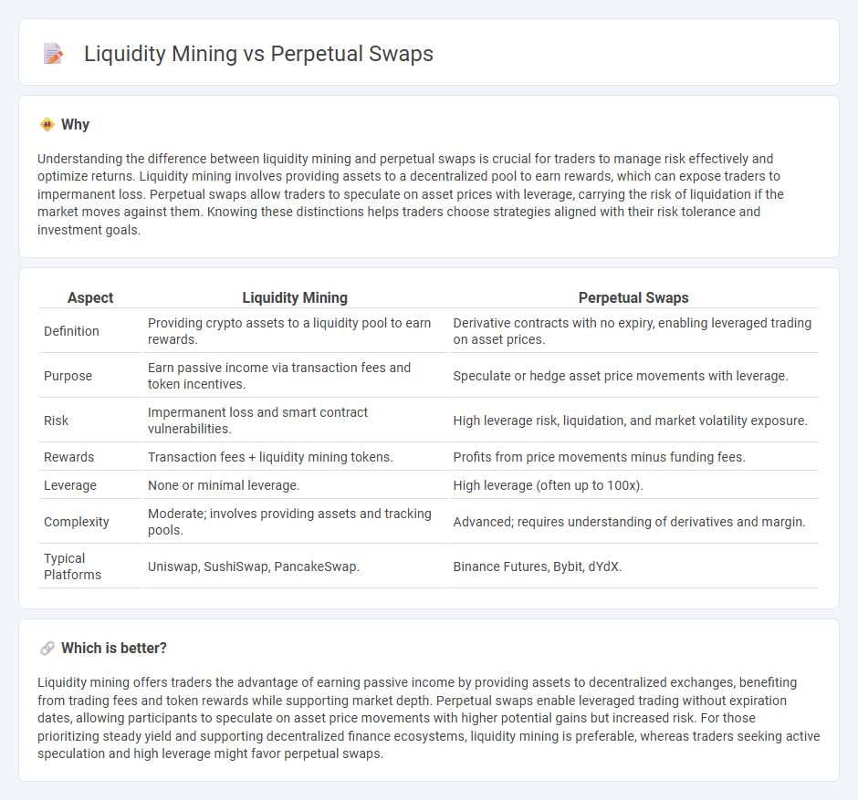 Liquidity Mining vs Perpetual Swaps in Trading