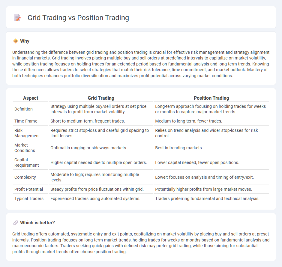 Grid Trading vs Position Trading in Trading