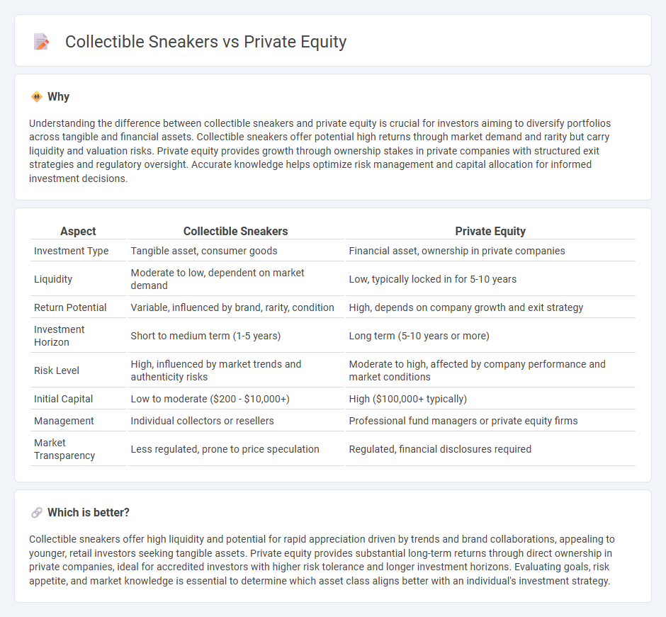 Collectible Sneakers vs Private Equity in Investment
