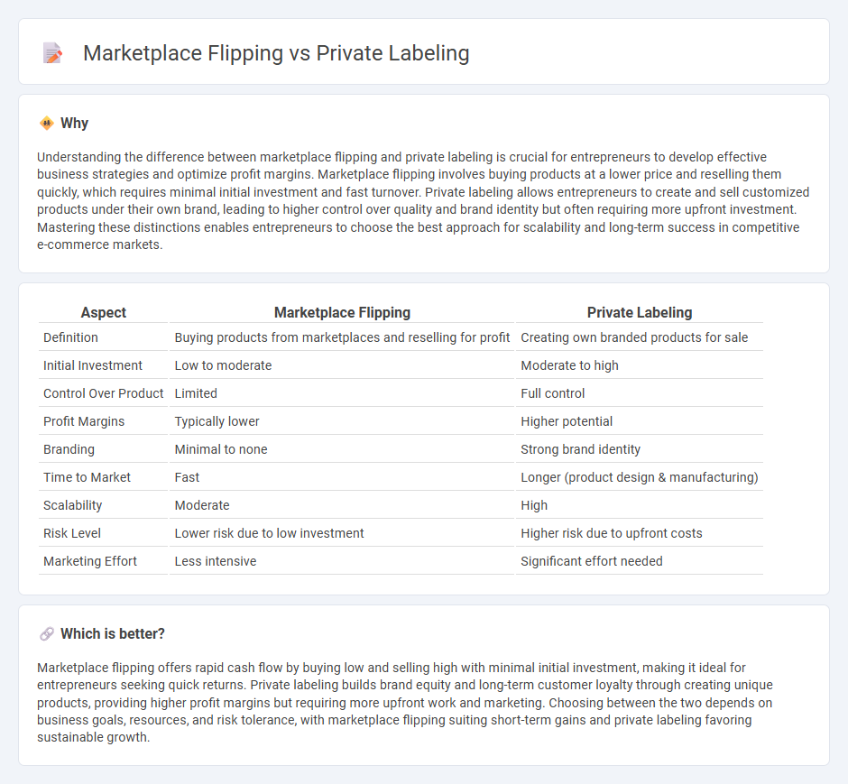 Marketplace Flipping vs Private Labeling in Entrepreneurship