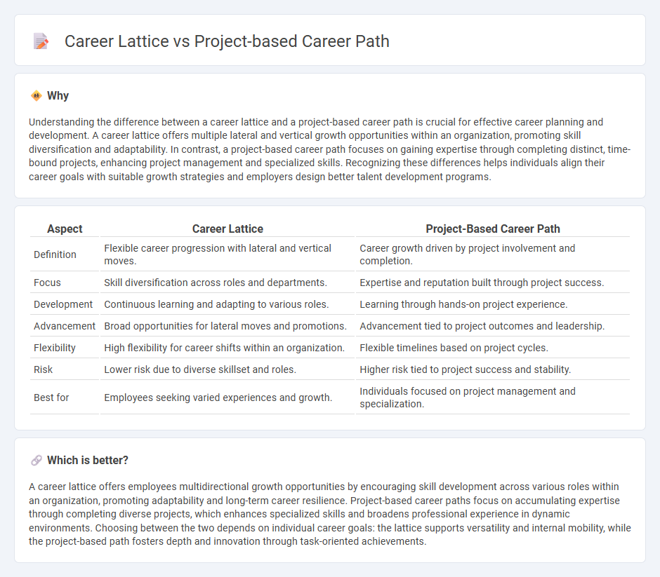 Career Lattice vs Project-Based Career Path in Employment