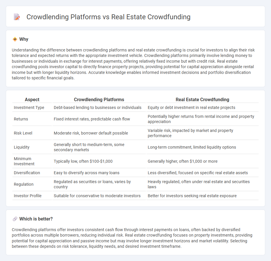 Crowdlending Platforms vs Real Estate Crowdfunding in Investment