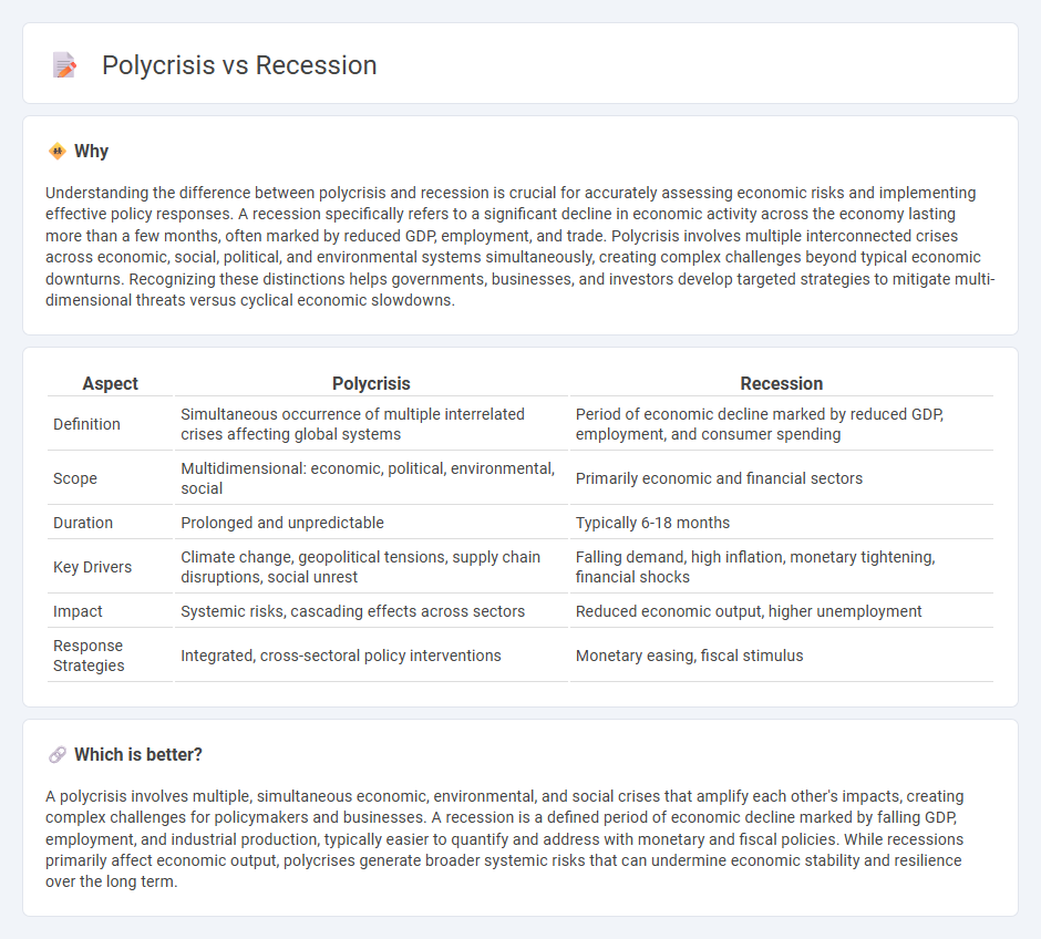 Polycrisis vs Recession in Economy