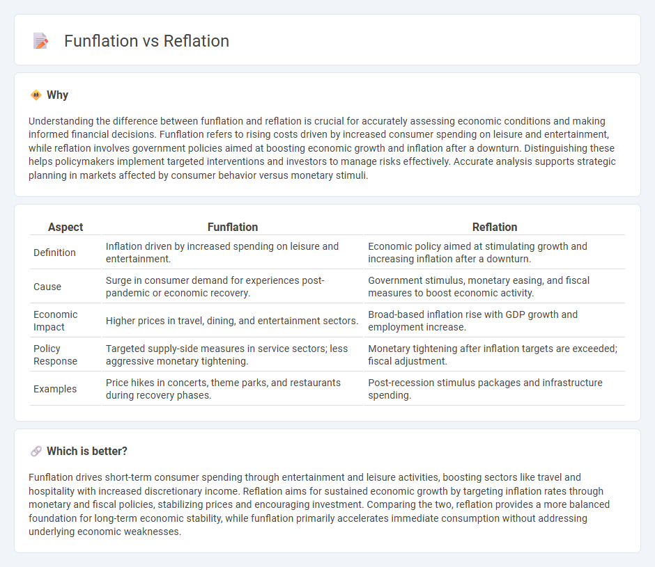 Funflation vs Reflation in Economy