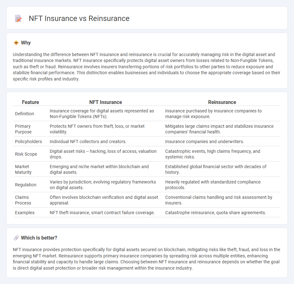 Nft Insurance vs Reinsurance in Insurance