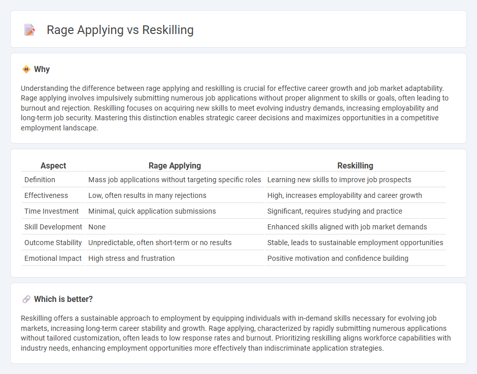 Rage Applying vs Reskilling in Employment