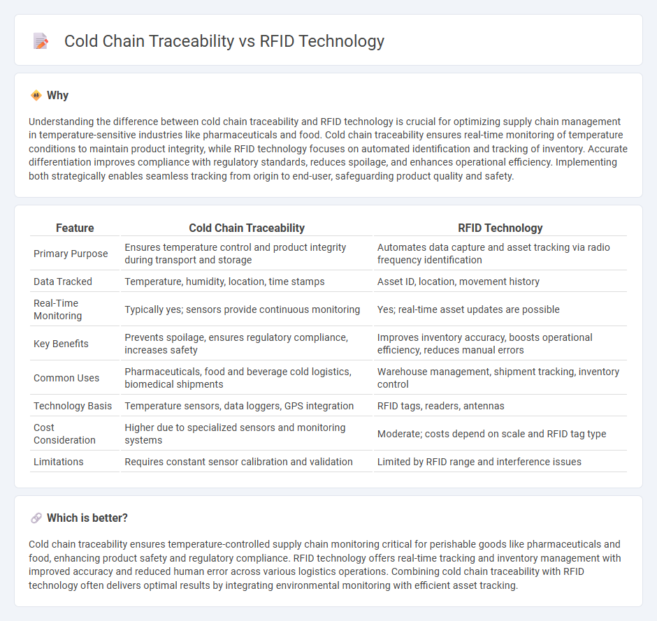 Cold Chain Traceability vs Rfid Technology in Logistics