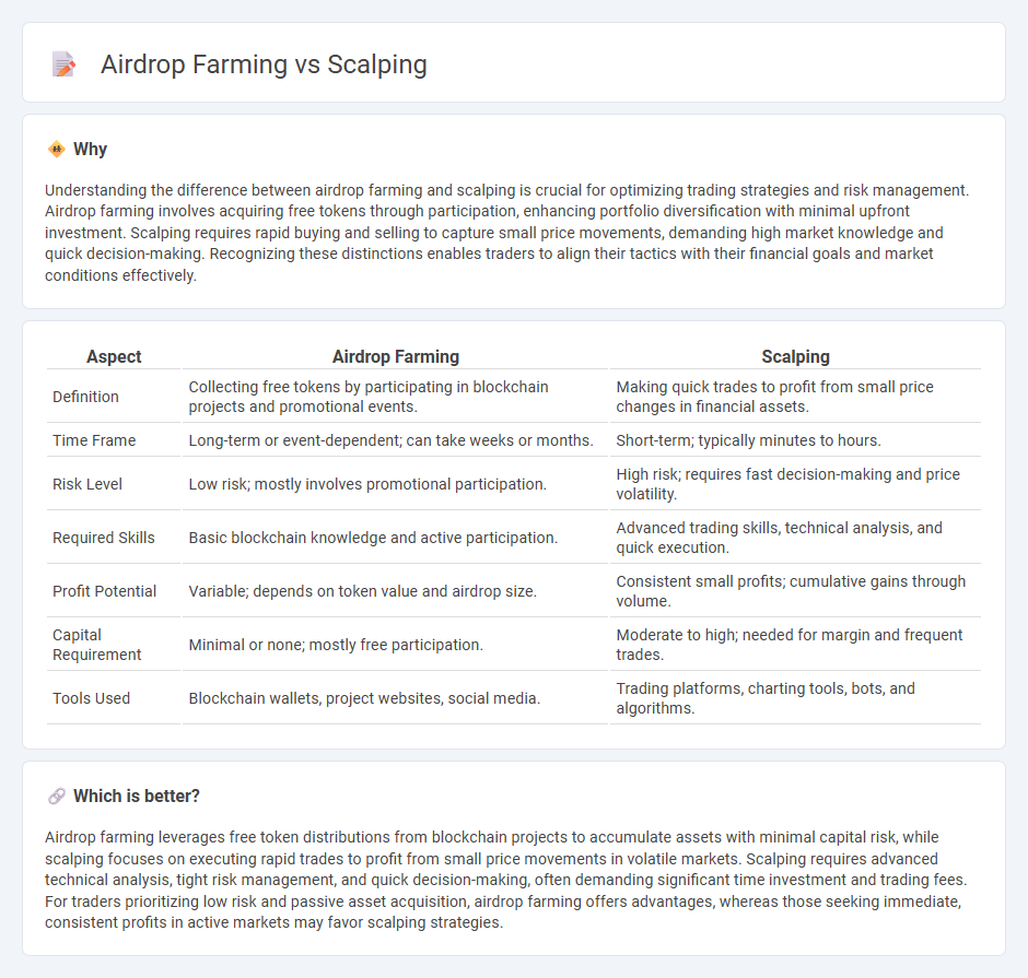 Airdrop Farming vs Scalping in Trading