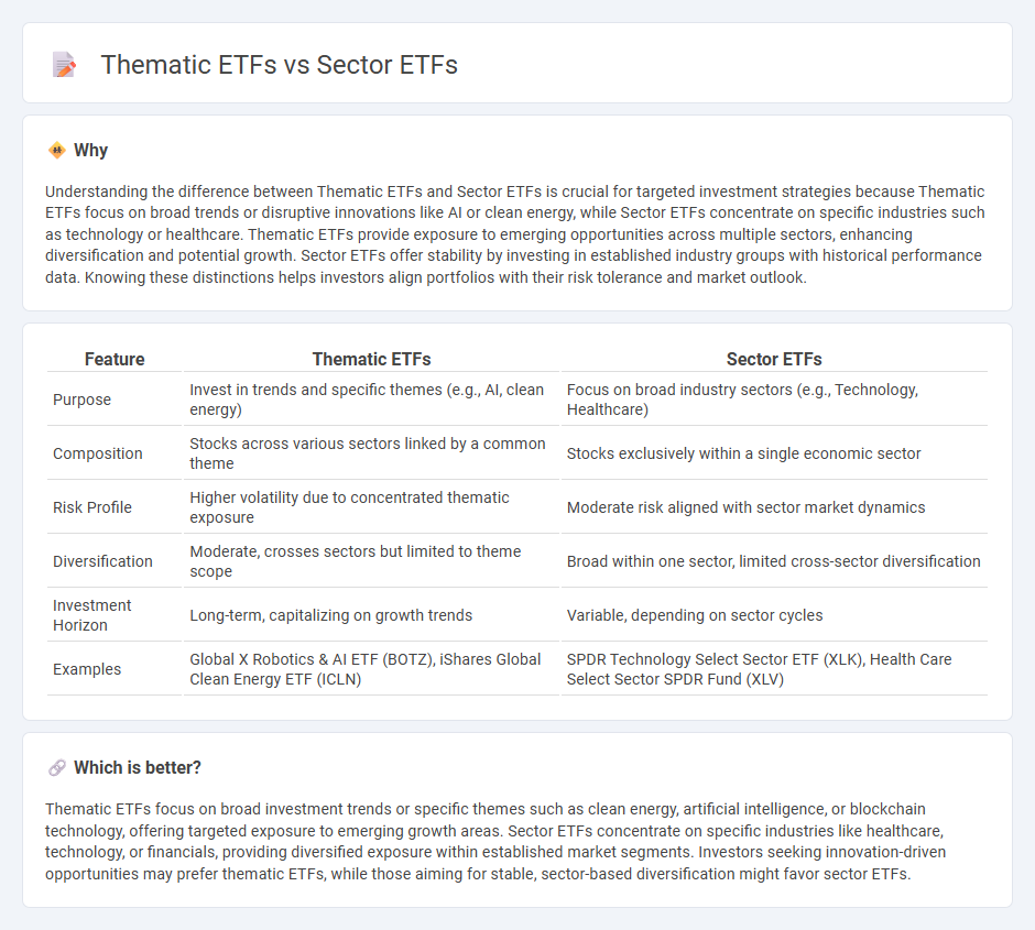 Thematic Etfs vs Sector Etfs in Finance