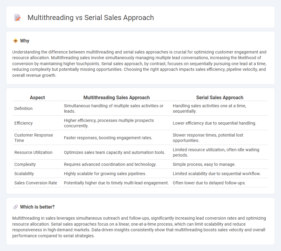 Multithreading vs Serial Sales Approach in Sales