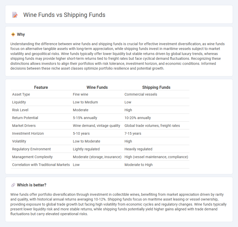 Wine Funds vs Shipping Funds in Investment