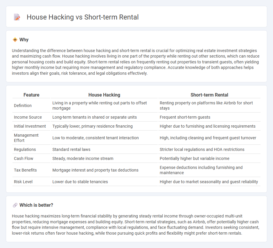 House Hacking vs Short-Term Rental in Real Estate