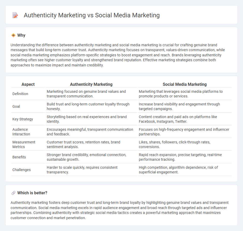 Authenticity Marketing vs Social Media Marketing in Marketing