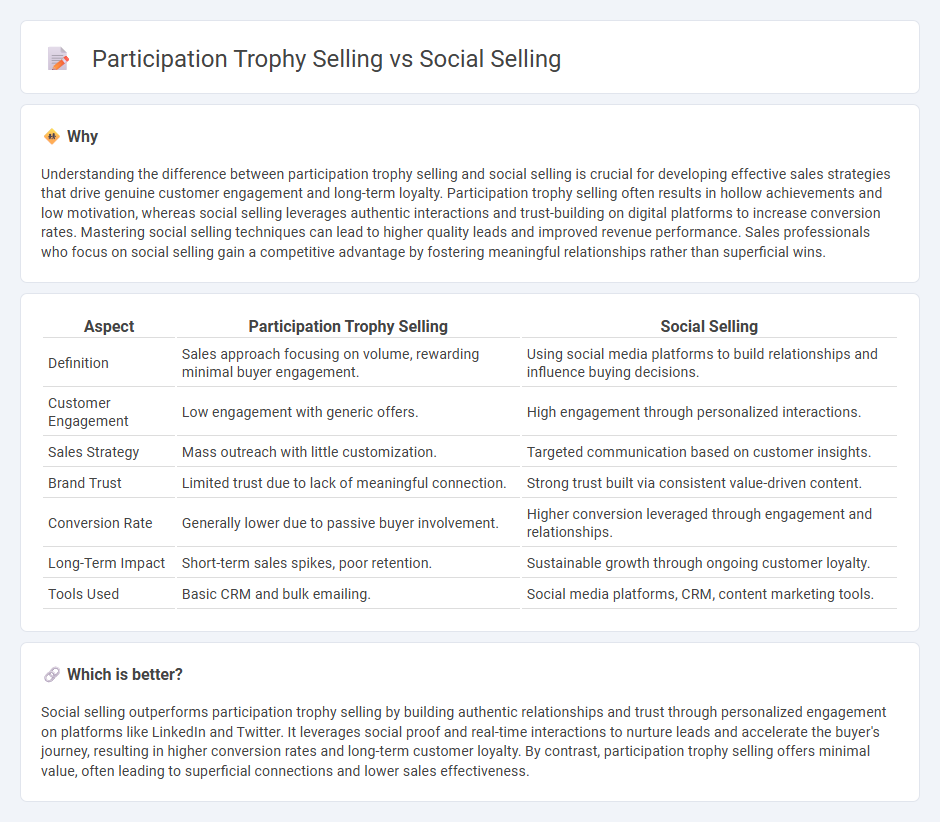 Participation Trophy Selling vs Social Selling in Sales
