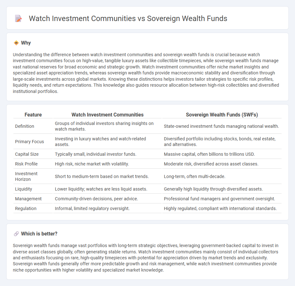 Watch Investment Communities vs Sovereign Wealth Funds in Investment