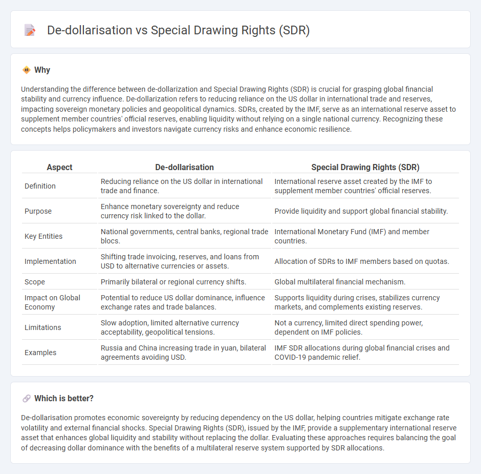 De-Dollarisation vs Special Drawing Rights (Sdr) in Economy