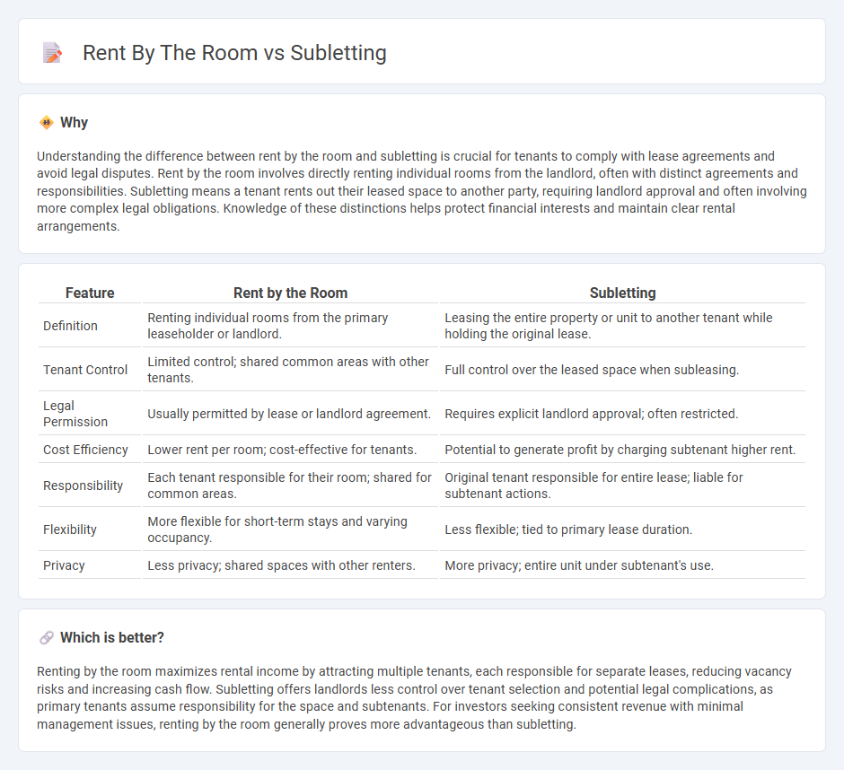 Rent By The Room vs Subletting in Real Estate