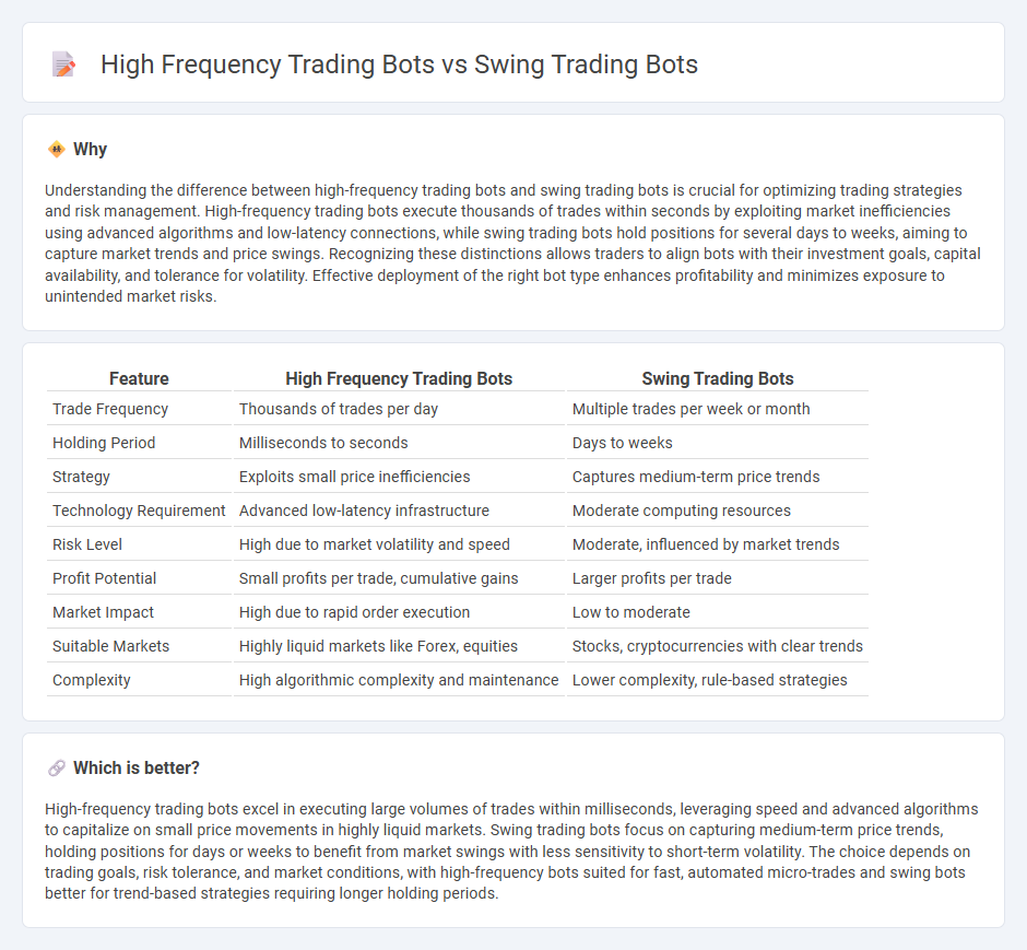 High Frequency Trading Bots vs Swing Trading Bots in Trading