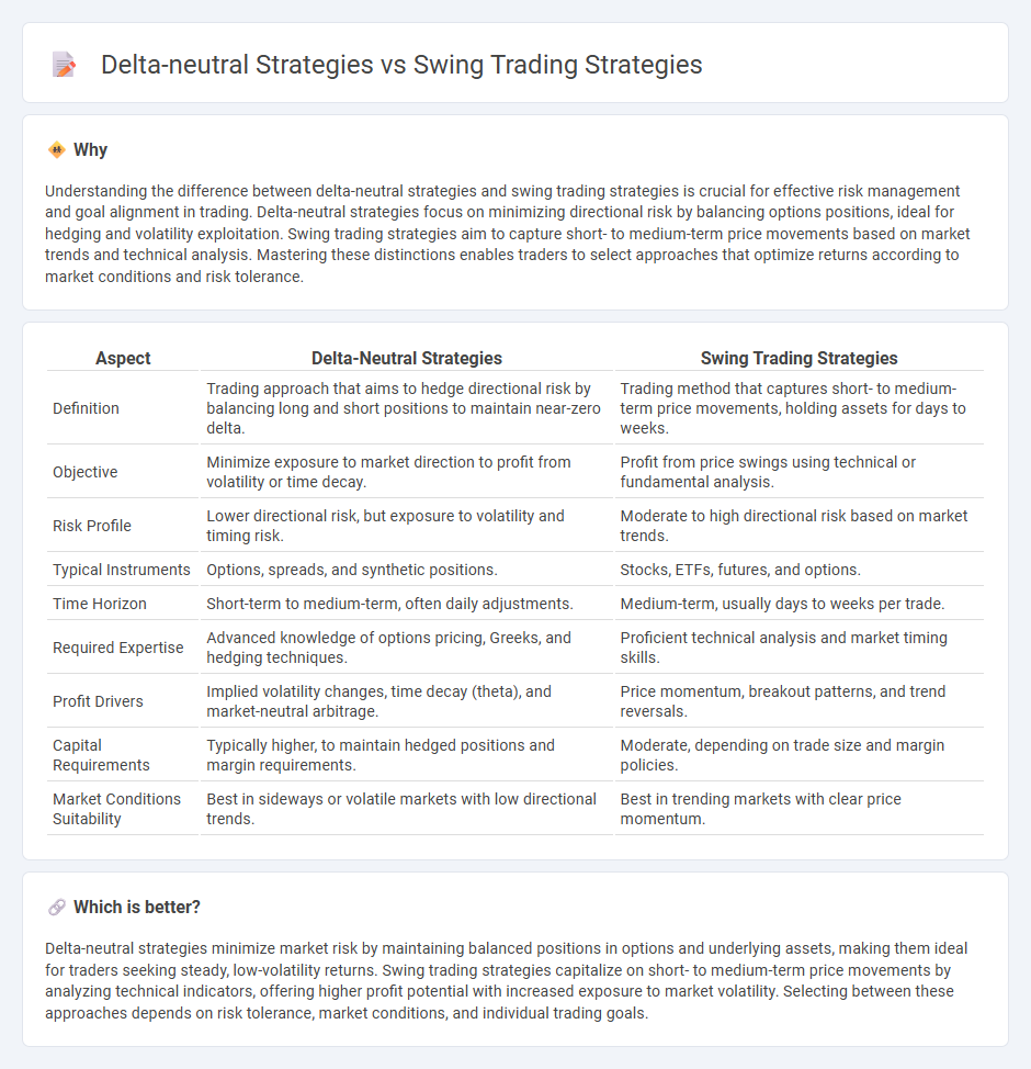 Delta-Neutral Strategies vs Swing Trading Strategies in Trading