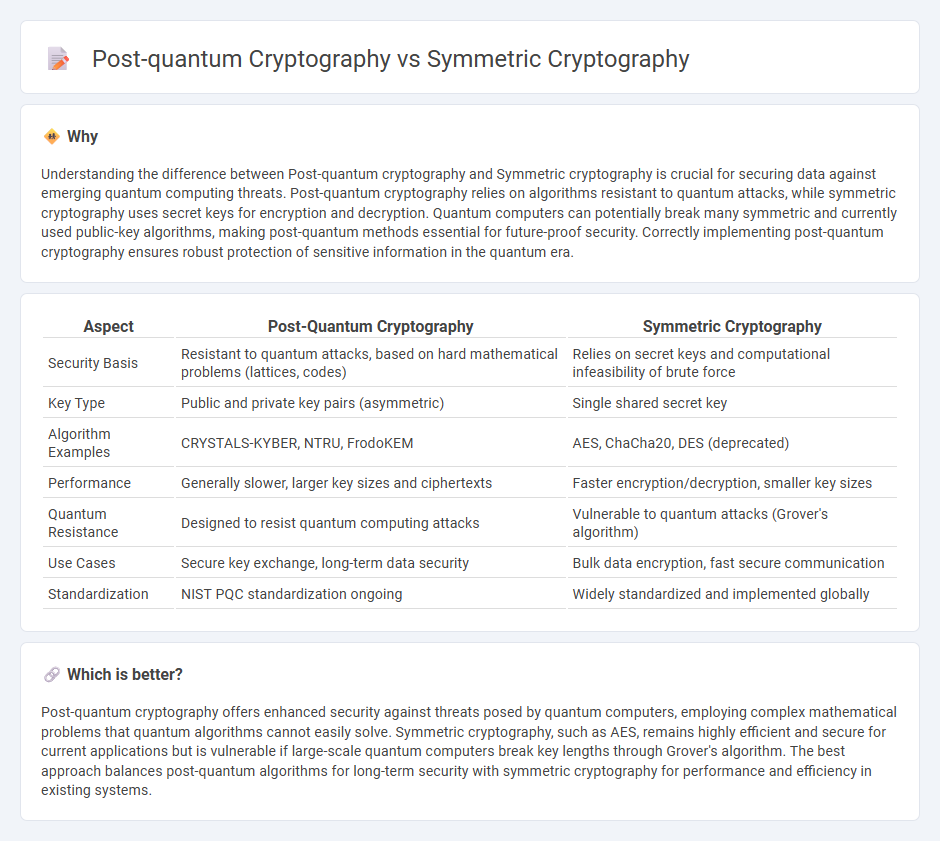 Post-Quantum Cryptography vs Symmetric Cryptography in Technology