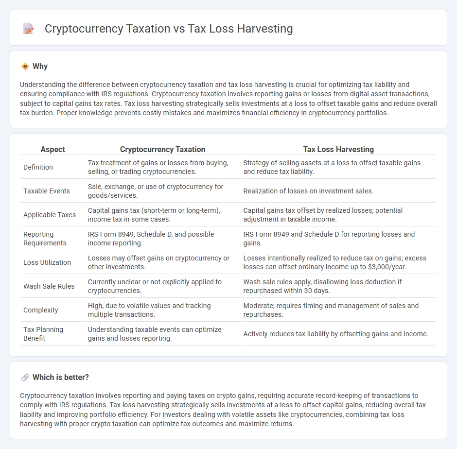 Cryptocurrency Taxation vs Tax Loss Harvesting in Accounting