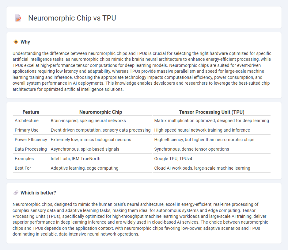 Neuromorphic Chip vs Tpu in Technology