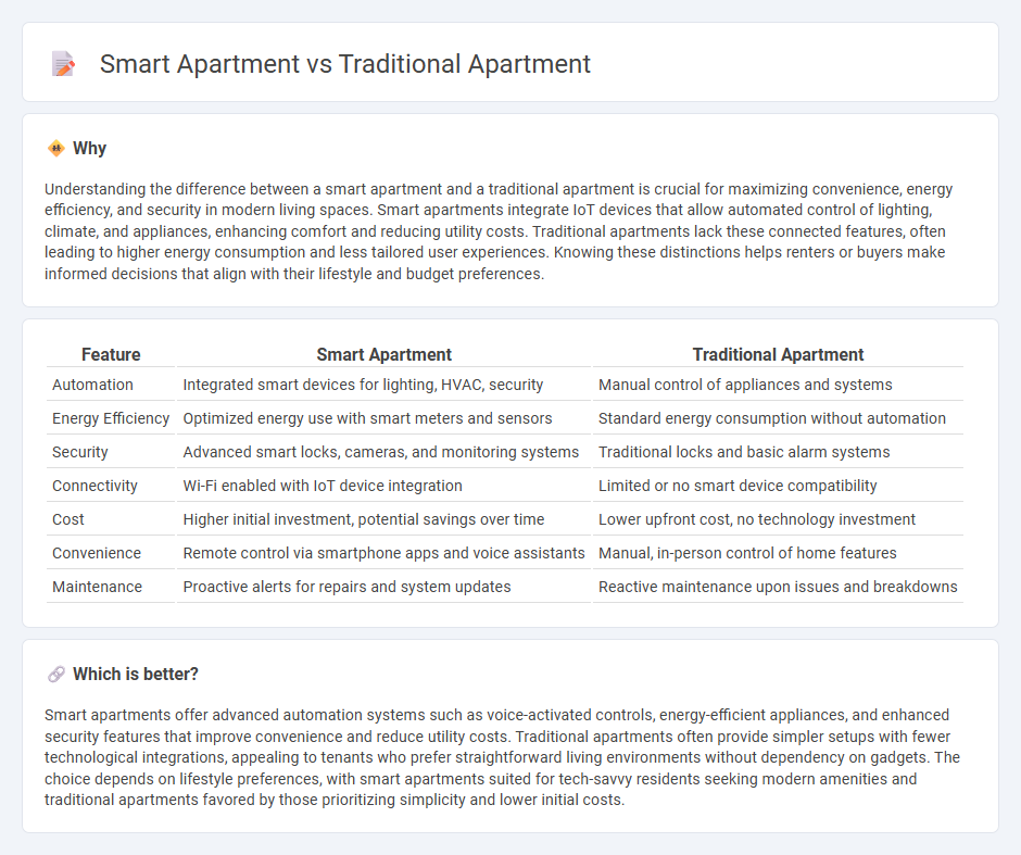 Smart Apartment vs Traditional Apartment in Real Estate