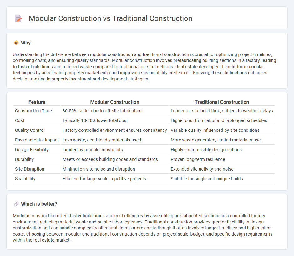 Modular Construction vs Traditional Construction in Real Estate
