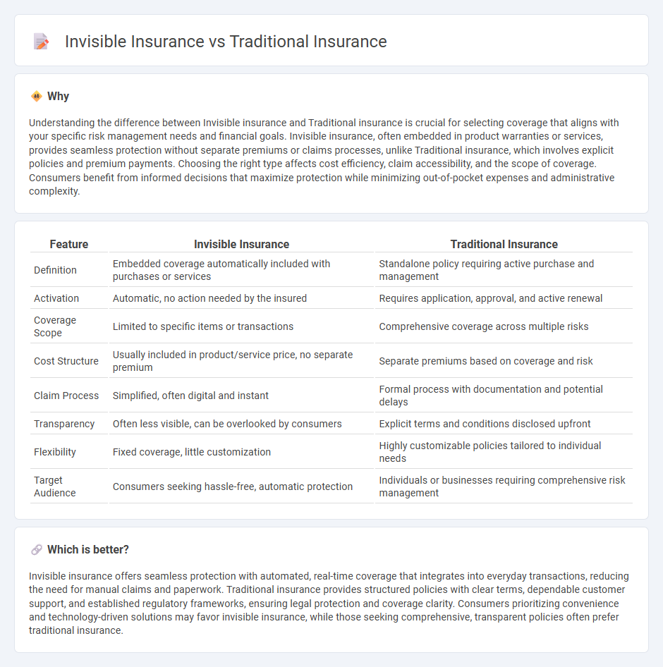 Invisible Insurance vs Traditional Insurance in Insurance