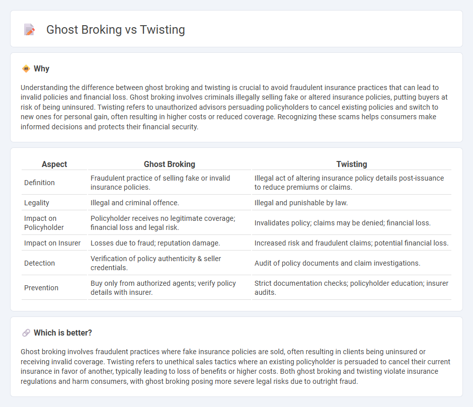 Ghost Broking vs Twisting in Insurance