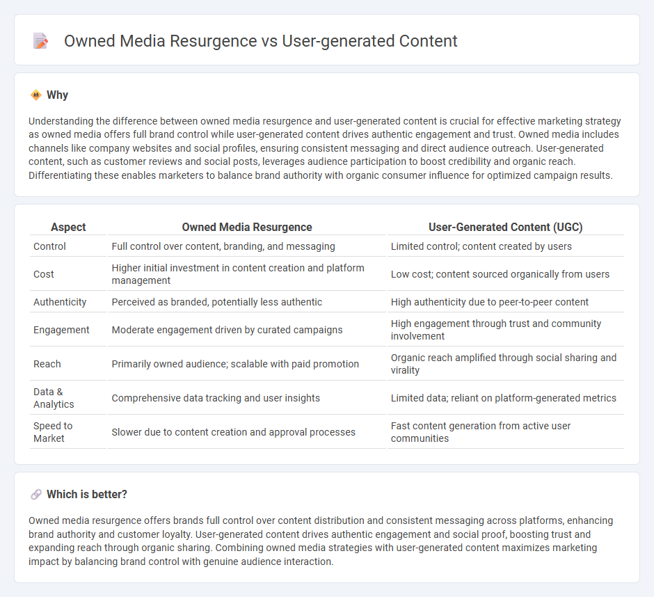 Owned Media Resurgence vs User-Generated Content in Marketing