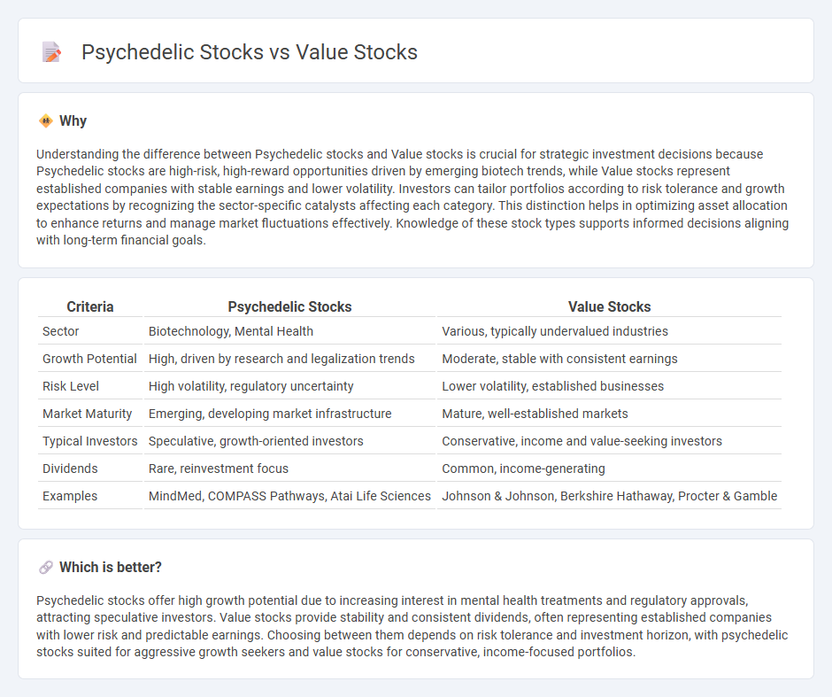 Psychedelic Stocks vs Value Stocks in Investment
