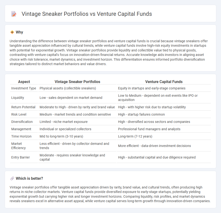 Vintage Sneaker Portfolios vs Venture Capital Funds in Investment