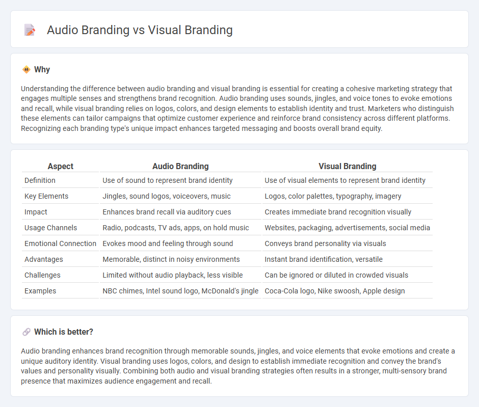 Audio Branding vs Visual Branding in Marketing