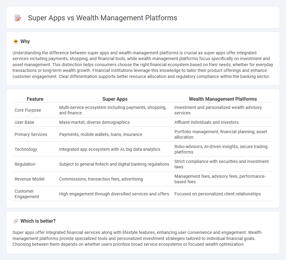 Super Apps vs Wealth Management Platforms in Banking