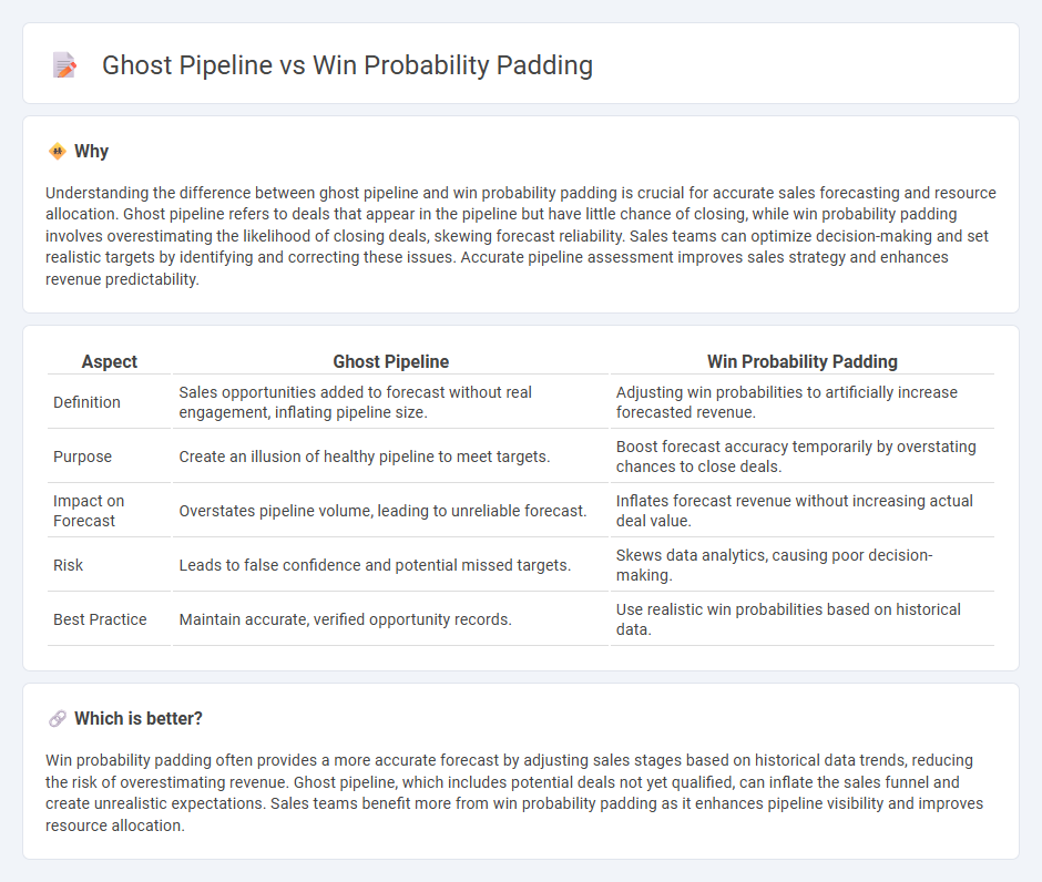 Ghost Pipeline vs Win Probability Padding in Sales