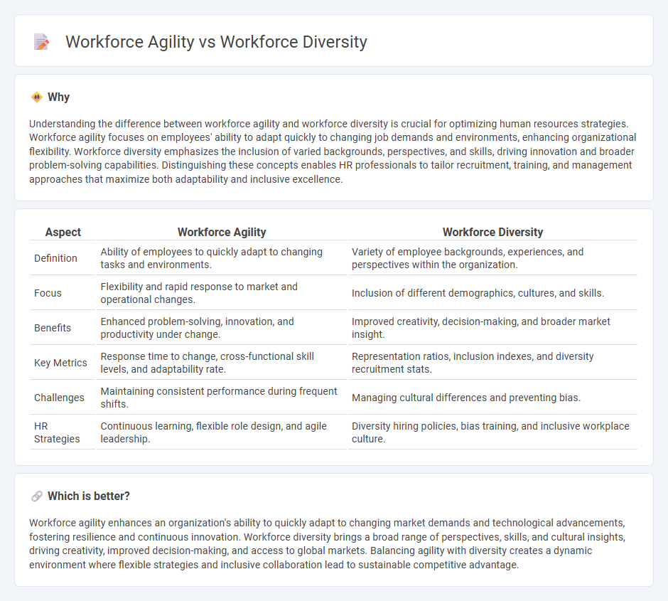 Workforce Agility vs Workforce Diversity in Human Resources