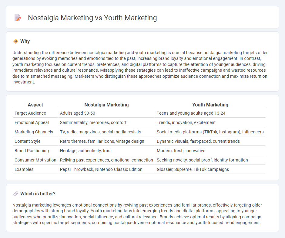 Nostalgia Marketing vs Youth Marketing in Marketing